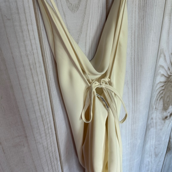 Amanda Uprichard Janet Dress Ivory Size Large Sexy Cocktail - Picture 14 of 14